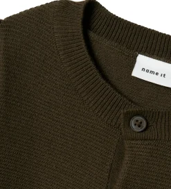Cardigan - Strik - NmmLuther - Turkish Coffee|Name It