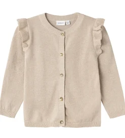 Cardigan - Strik - Noos - NmfAbinne - Peyote/Tone In Ton|Name It Hot