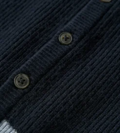 Cardigan - Strik - Viskoseblanding - NbmSand - Navy Blaz|Name It Discount