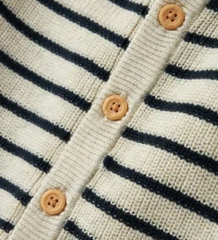 Cardigan - Strik - NbmMast - Peyote Melange m. Striber|Name It Sale