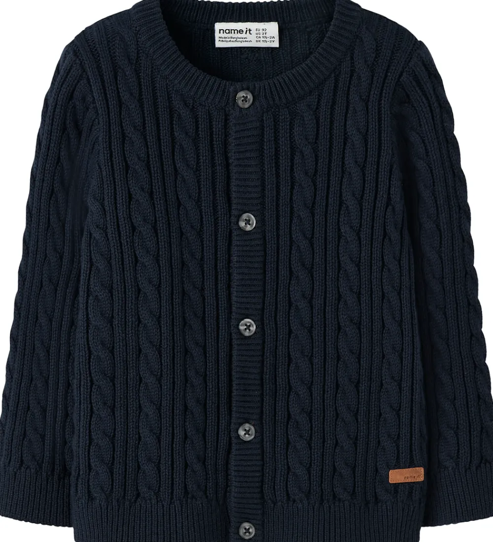 Cardigan - Strik - NmmRoman - Navy Blazer|Name It Sale