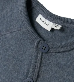 Cardigan - Uld - NbmWmino - Folkstone Gray|Name It Discount