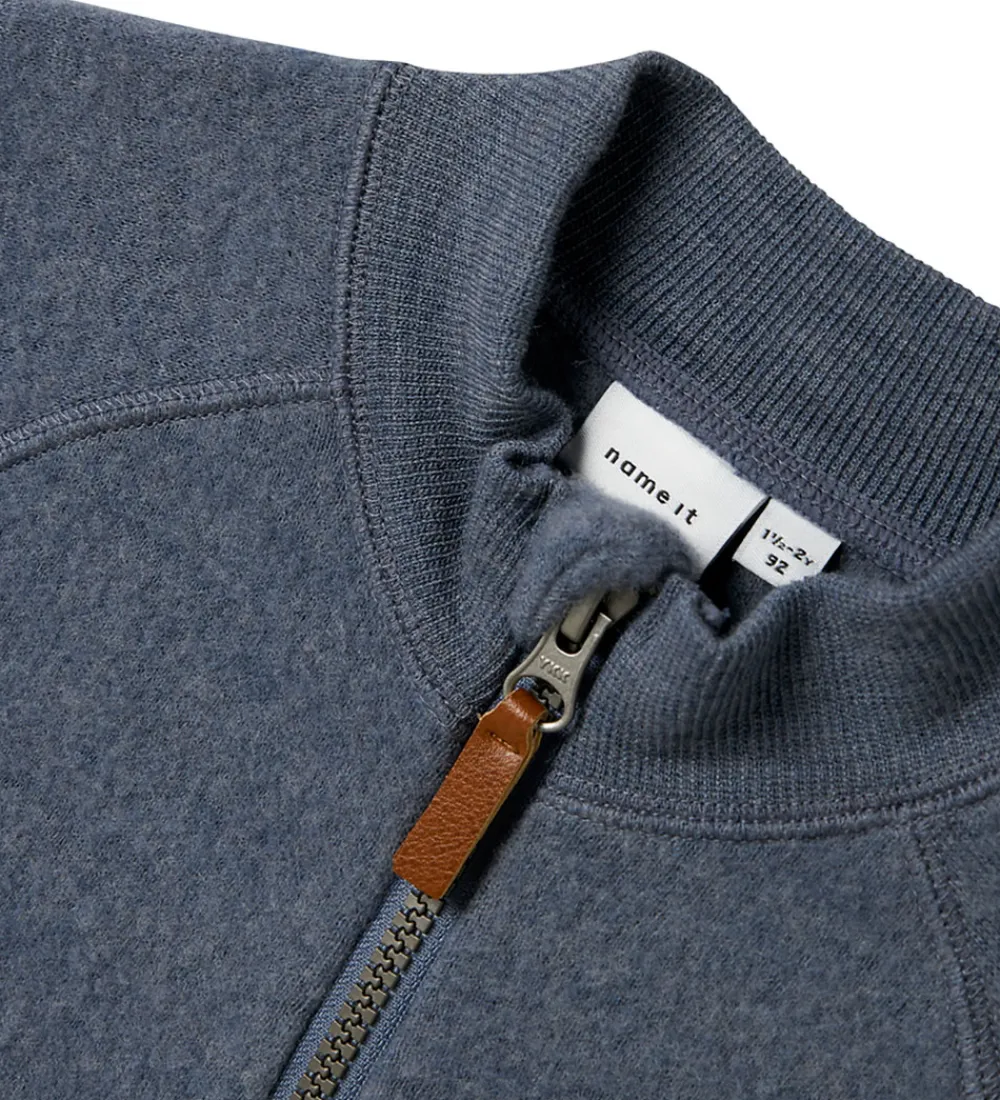 Cardigan - Uld - NmmWmino - Folkstone Gray|Name It Outlet