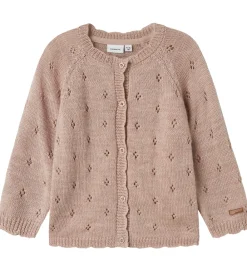 Cardigan - Uld - Strik - NmfWrilla - Shadow Gray|Name It