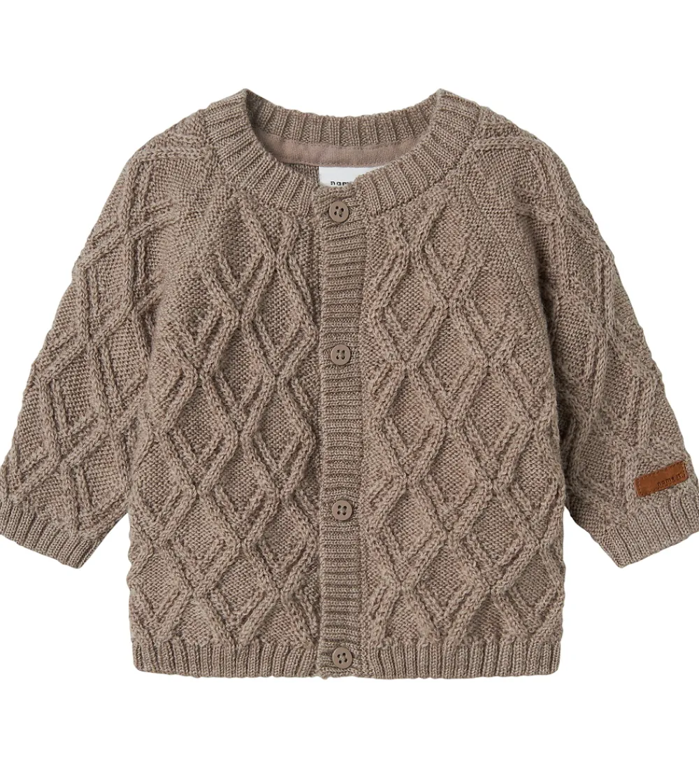 Cardigan - Uld - Strik - NbnWruni - Satellite|Name It Outlet