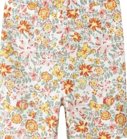 Cykelshorts - NmfVayo - Bright White m. Blomster|Name It Outlet