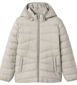 Dynejakke - NkfMarble - Moonbeam|Name It Sale