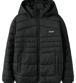 Dynejakke - NkmMarble - Sort|Name It Sale