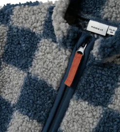 Fleccejakke - Teddy - NmmOrlando - Insignia Blue|Name It Best