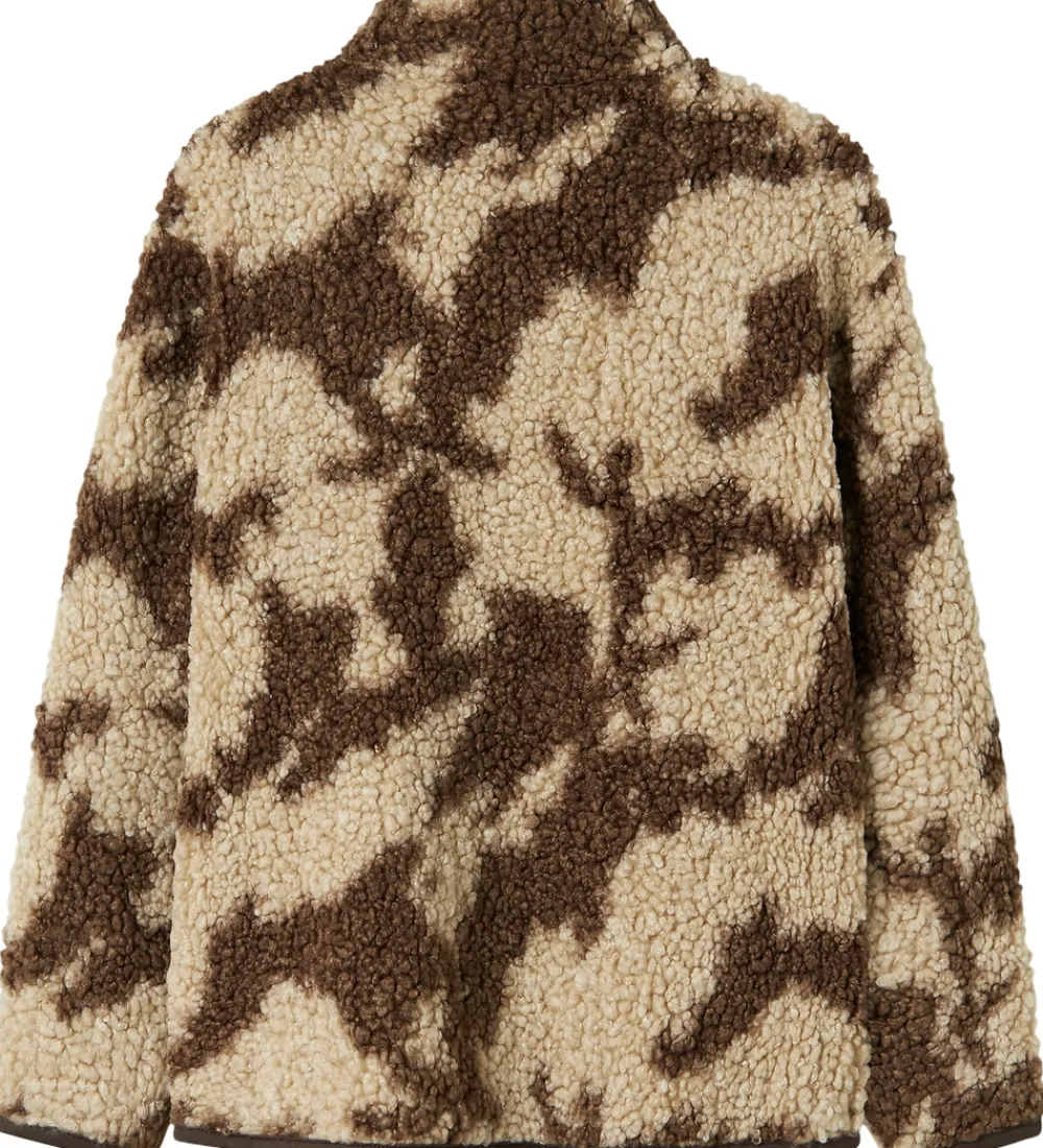 Fleecejakke - NkmOzias - Island Fossil/Delicioso|Name It New