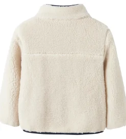 Fleecejakke - NmnMattia - Moonbeam/Dark Sapphire|Name It Online