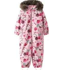 Flyverdragt - NmfSnow10 - Noos - Parfait Pink/FLORAL UNI|Name It Sale