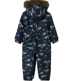 Flyverdragt - Noos - NmmSnow10 - Dark Sapphire/DINO EART|Name It Outlet
