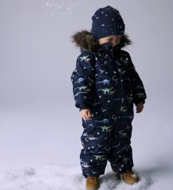 Flyverdragt - Noos - NmmSnow10 - Dark Sapphire/DINO EART|Name It Outlet