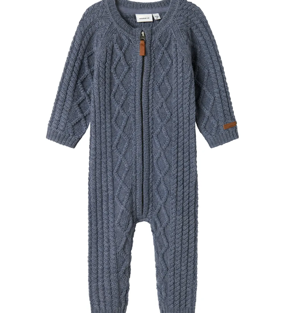 Heldragt - Uld - Strik - NbmWrilla - Folkstone Gray|Name It New