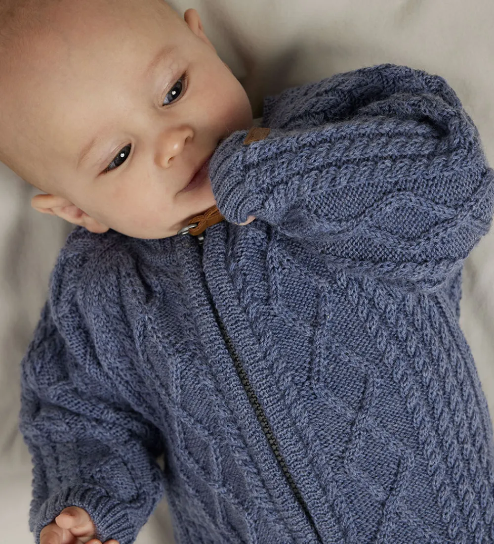 Heldragt - Uld - Strik - NbmWrilla - Folkstone Gray|Name It New