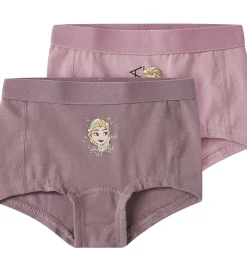 Hipsters - 2-pak - Frozen - NmfAplaja - Lilla/Rosa|Name It Best