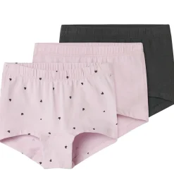 Hipsters - 3-Pak - Noos - NmfTights - Winsome Orchid/Hea|Name It Sale
