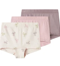 Hipsters - 3-Pak - Noos - NmfTights - Barely Pink/Bows|Name It