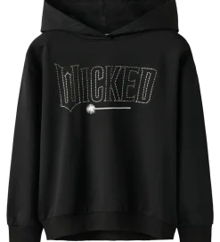 Hættetrøje - NkfNirdi - Black|Name It Hot