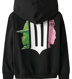 Hættetrøje - NkfNirdi - Black|Name It Hot