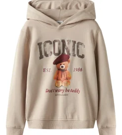 Hættetrøje - NkfRycca - Cement|Name It Outlet