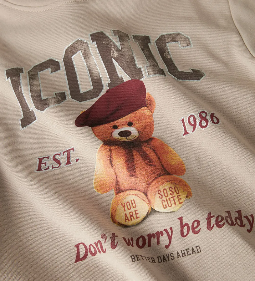 Hættetrøje - NkfRycca - Cement|Name It Outlet