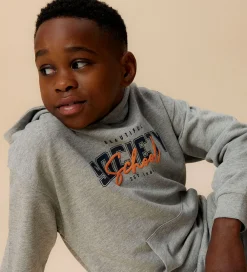 Hættetrøje - NkmLucas - Grå Meleret|Name It Outlet