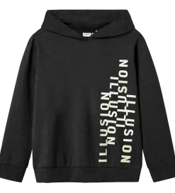 Hættetrøje - NkmOlaf - Sort|Name It Hot