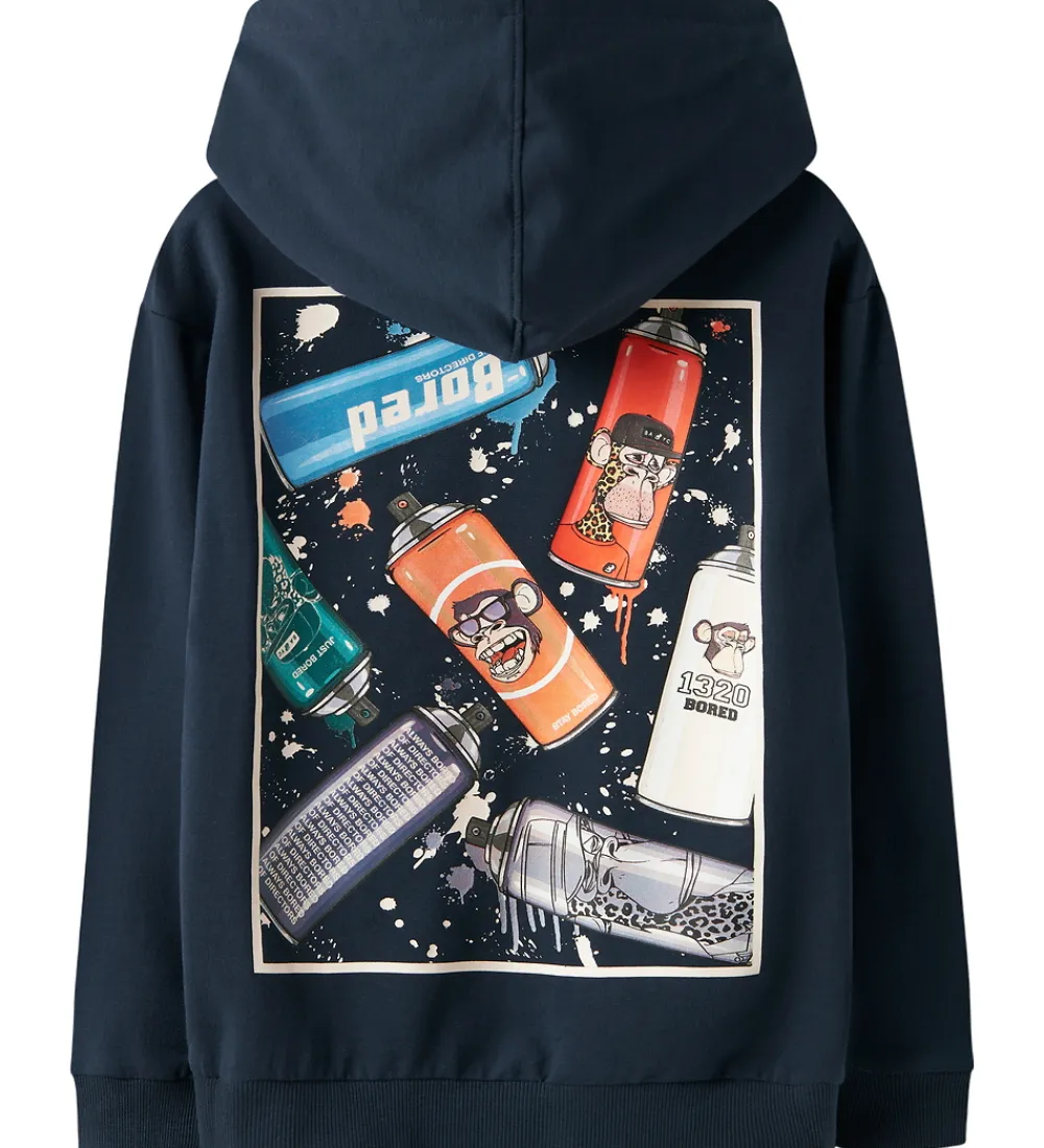 Hættetrøje - NkmSafe - Navy Blazer|Name It Clearance