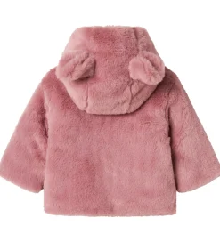 Jakke - Imiteret Pels - NbfMila - Lilas|Name It Outlet