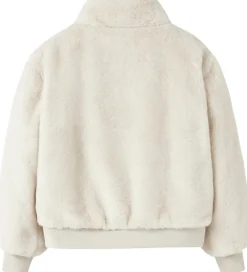 Jakke - Imiteret Pels - NkfMila - Moonbeam|Name It Online