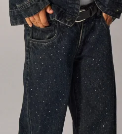 Jeans - NkfRose - Dark Midnight Denim m. Rhinsten|Name It Hot