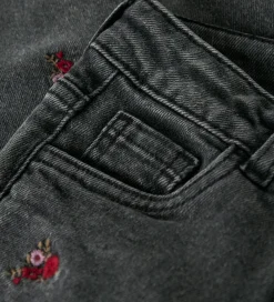 Jeans - Noos - Mom - NmfBella - Medium Grey Denim/Flower|Name It Outlet