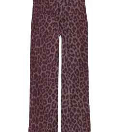 Jeans - Wide - NkfRose - Burgundy/Leo|Name It Hot