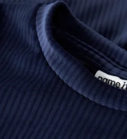 Kjole - NmfVeloa - Velour - Navy Blazer|Name It