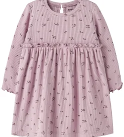 Kjole - Rib - NbfSoho - Keepsake Lilac|Name It Hot
