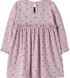 Kjole - Rib - NbfSoho - Keepsake Lilac|Name It Hot