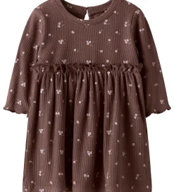 Kjole - Rib - NbfSoho - Peppercorn|Name It