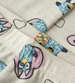 Leggings - NmfNessa - Bluey - Peyote Melange|Name It New