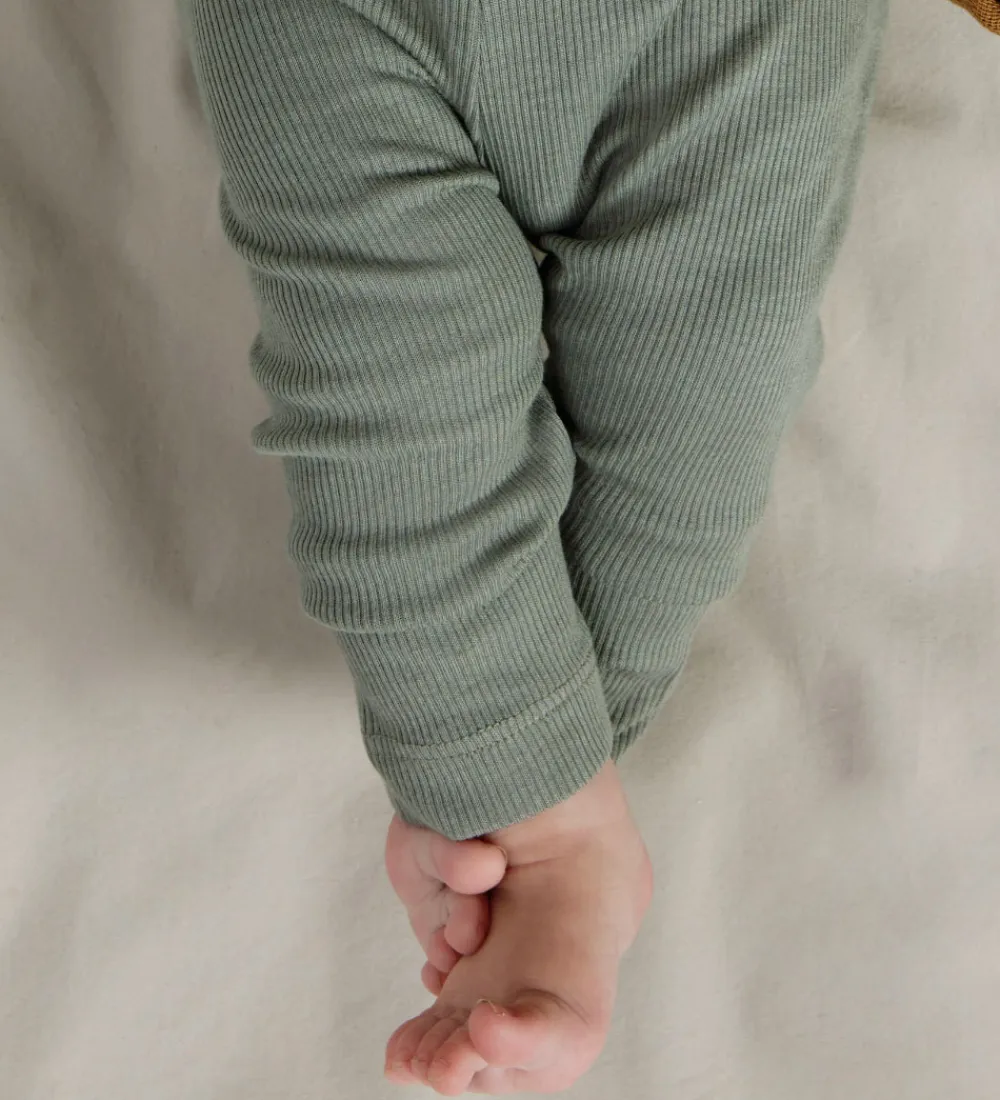 Leggings - Rib - NbnKab - Shadow|Name It Online