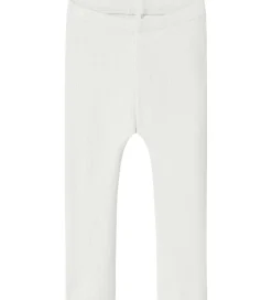Leggings - Rib - NbnKab - Cloud Dancer|Name It