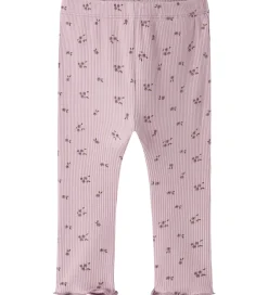 Leggings - Rib - NbfSoho - Keepsake Lilac|Name It Clearance