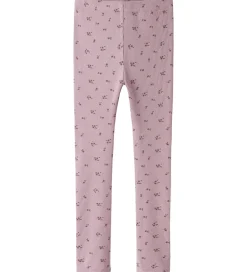 Leggings - Rib - NmfSoho - Keepsake Lilac|Name It Outlet