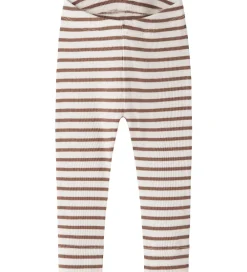 Leggings - Rib - Noos - NbnBani - Toasted Coconut|Name It Online