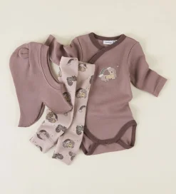 Leggings - Uld - NbfWillit - Shadow Gray/Unicorn|Name It Best