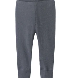 Leggings - Uld/Silke - Rib - NbmWossa - Folkstone Gray|Name It Sale