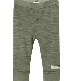 Leggings - Uld/Viskose - NbmWyla - Dried Sage|Name It Best