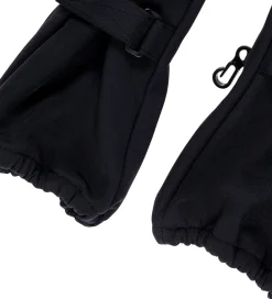 Luffer m. Fleece - Softshell - Noos - NmnAlfa - Sort|Name It New