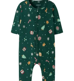 Natdragt - NbnVismas - Botanical Garden/Xmas AOP|Name It Online